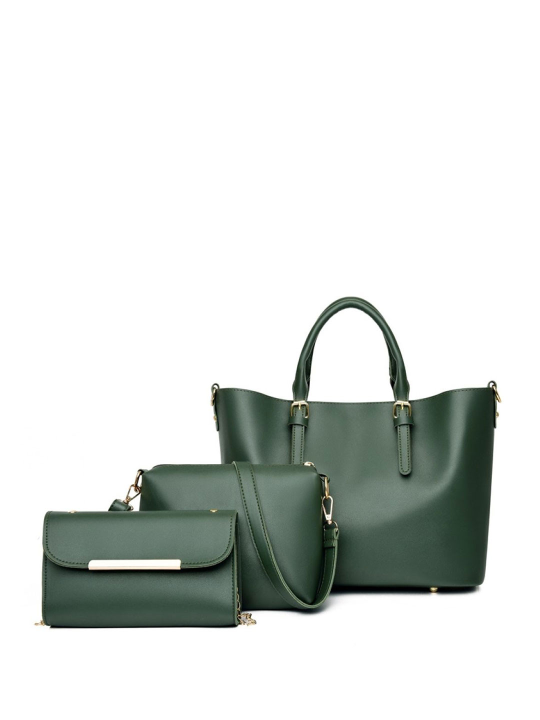 StyleCast Set Of 3 Structured Handheld Bags