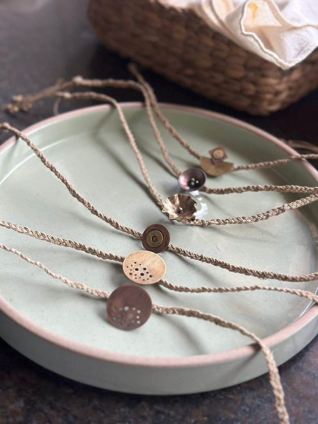 Studio Anviksha Set Of 6 Wraparound Rakhis