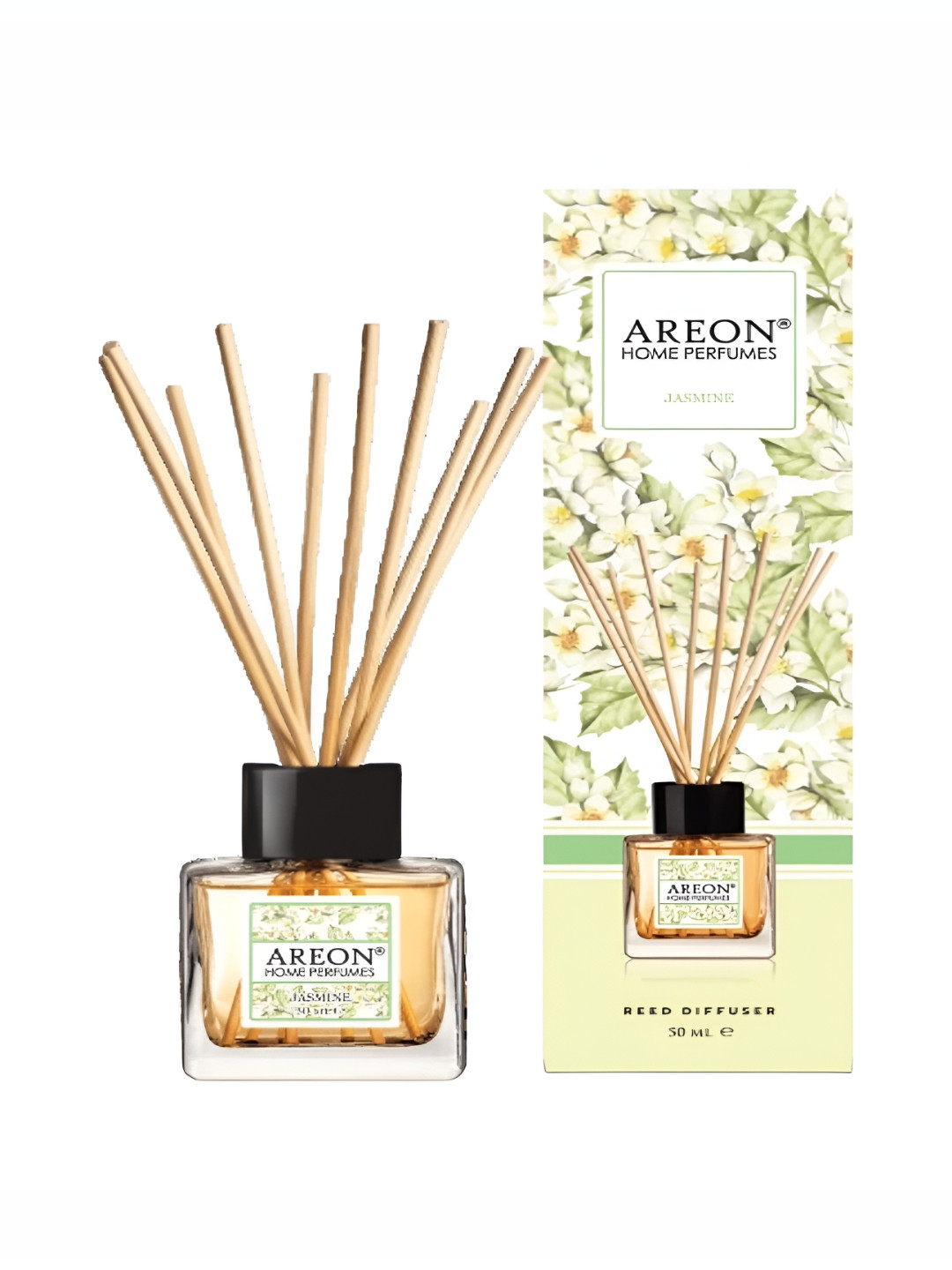 AREON Beige & White Garden Jasmine Home Perfume Sticks 50ml