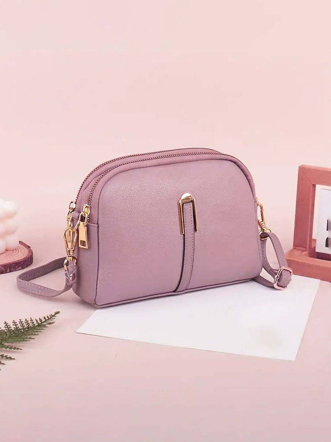 Horse and Hash Structured Sling Bag