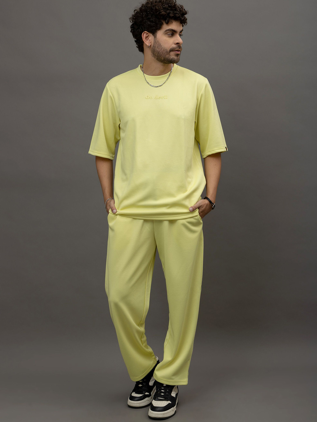 GO DEVIL T-Shirt With Trousers Co-Ords