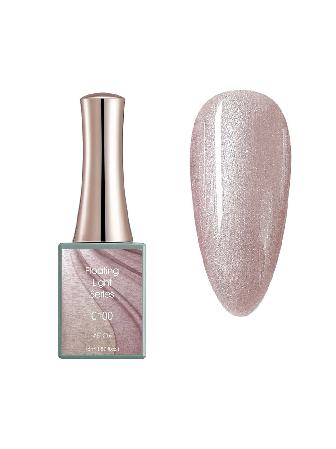 BELLE GAGA Floating Light Series UV LED Gel Nail Polish - 16 ml - Shade - C100