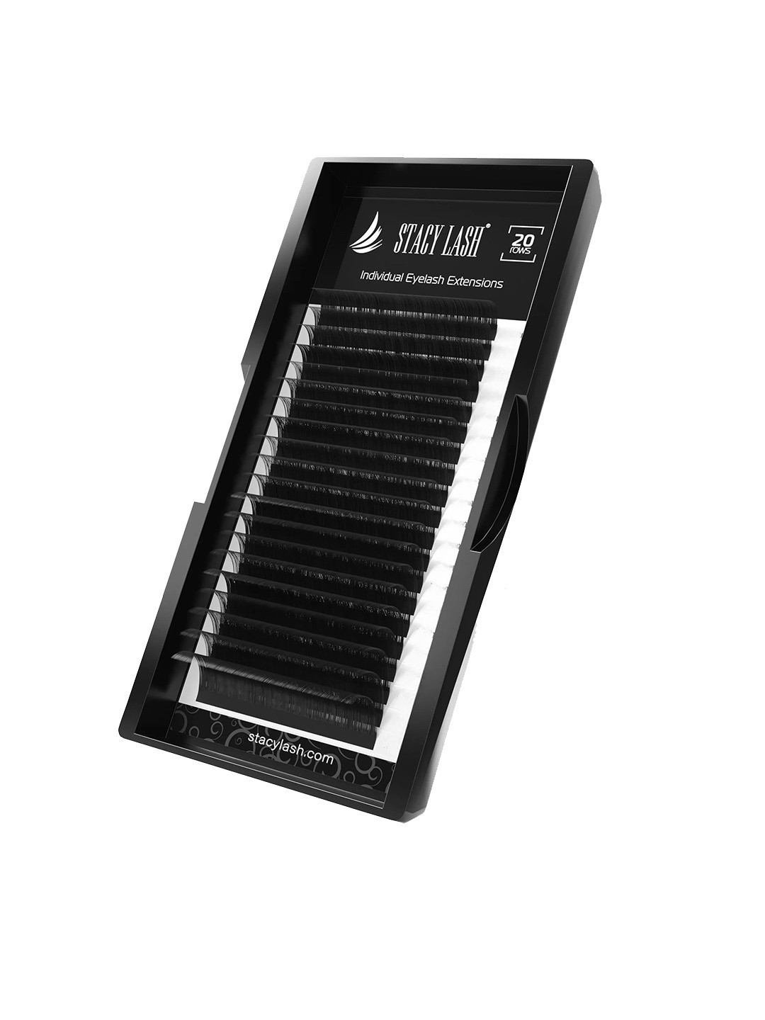 STACY LASH 20-Rows Individual False Eyelash Extensions - Curl J