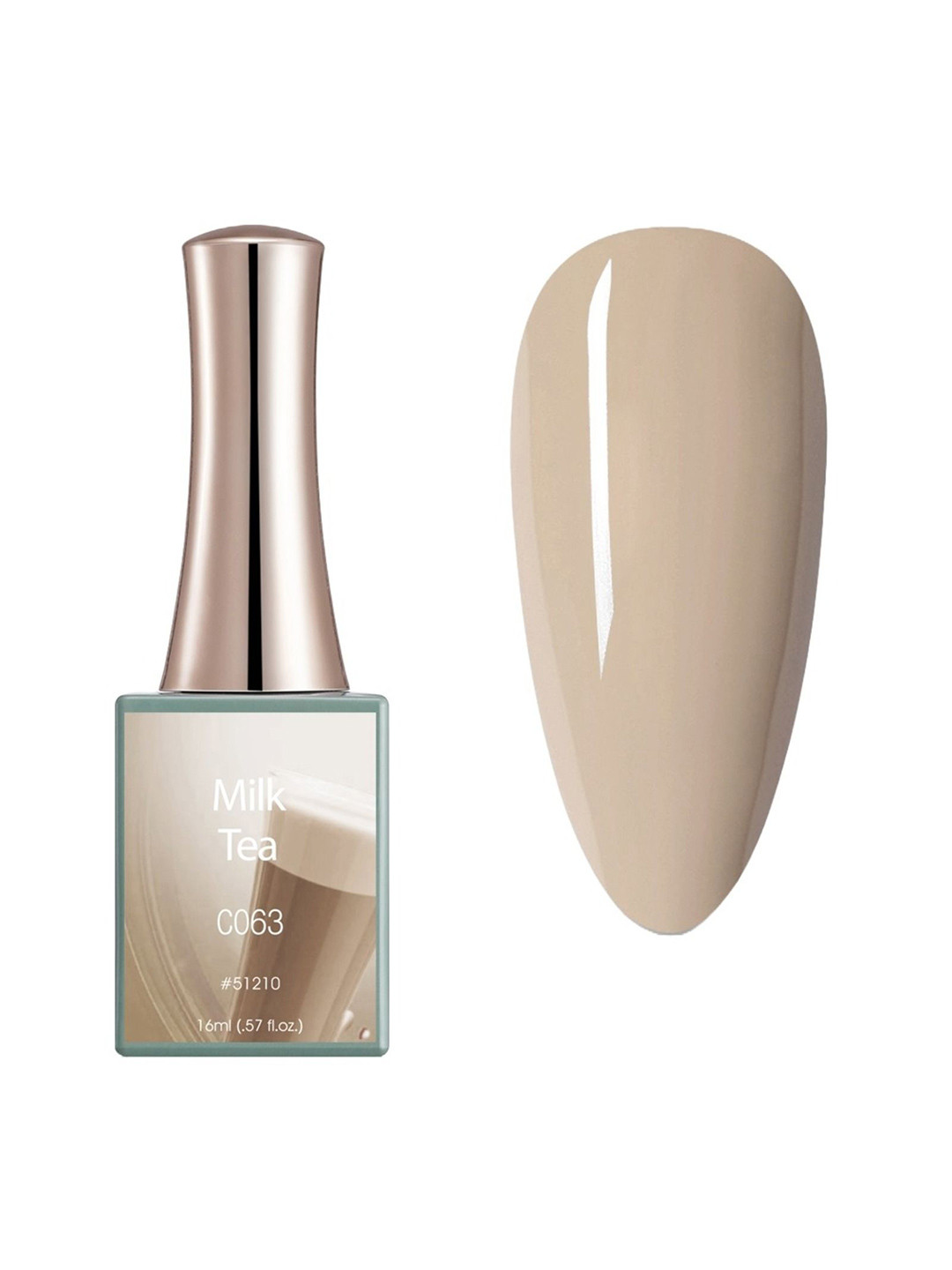 BELLE GAGA Milk Tea Series UV LED Gel Nail Polish - 16 ml - C063