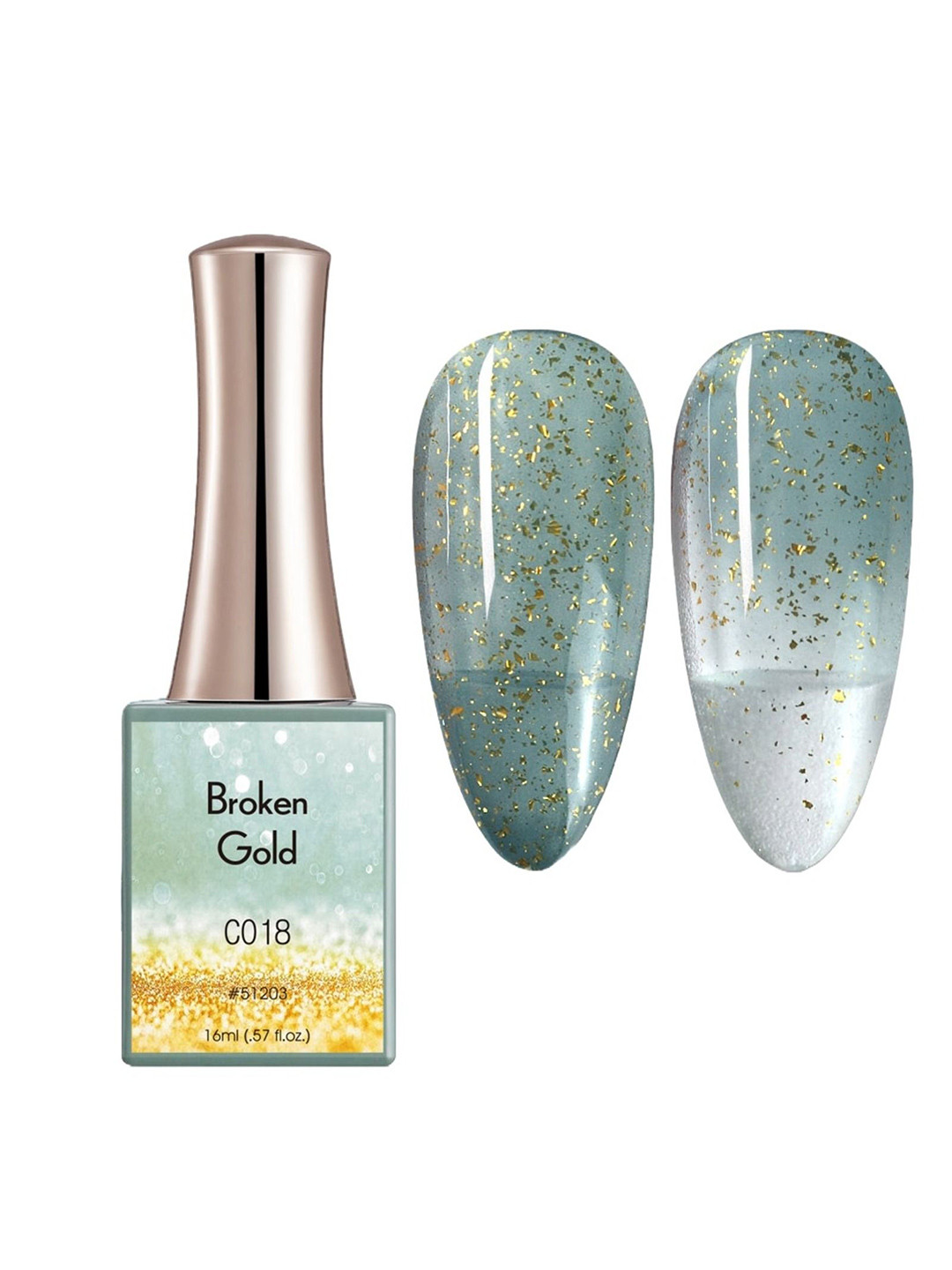 BELLE GAGA Broken Gold Series UV LED Gel Nail Polish - 16 ml - C018