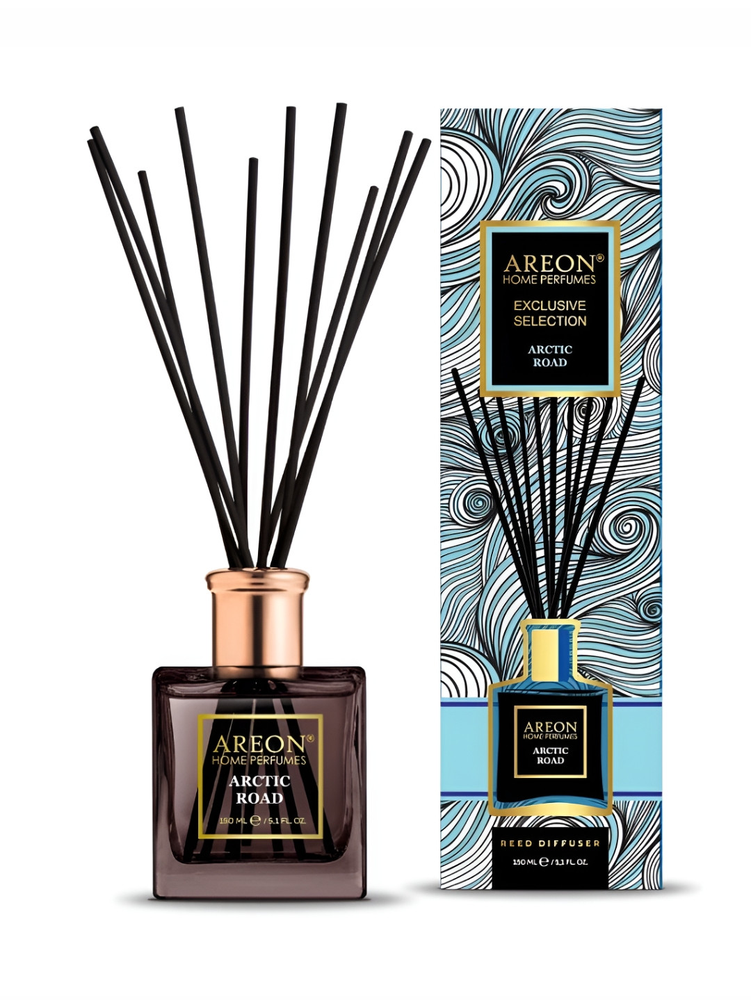 AREON Black & Blue Arctic Road Home Perfume Sticks 150 ml