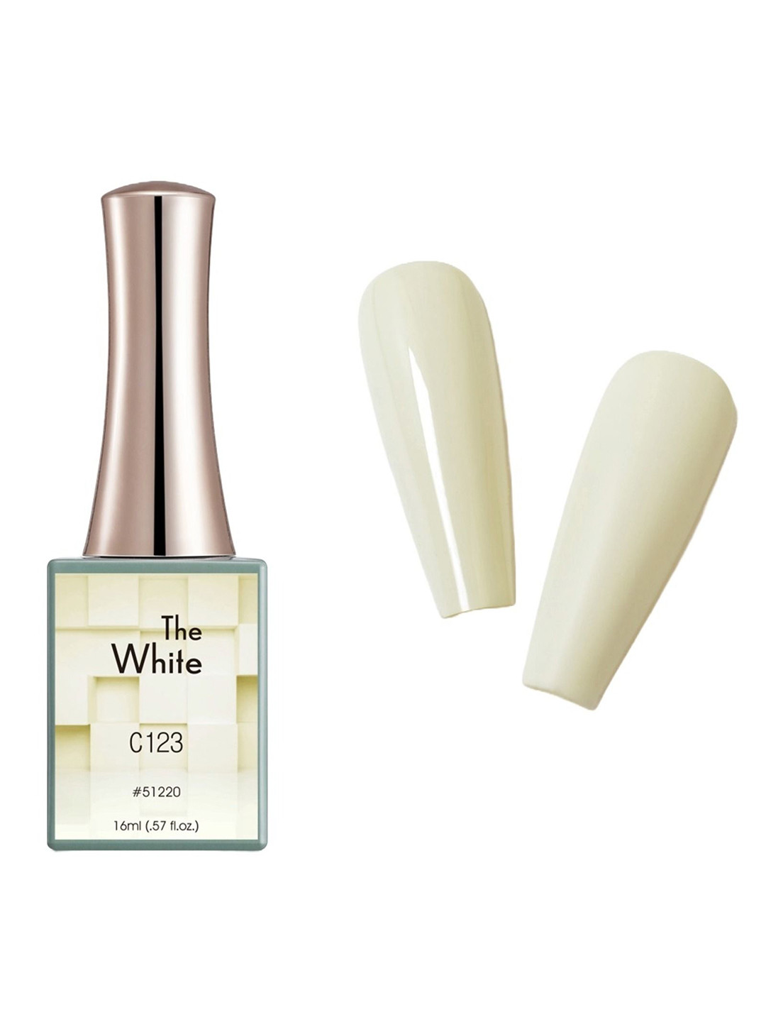 BELLE GAGA White Series UV LED Gel Nail Polish - 16 ml - C123