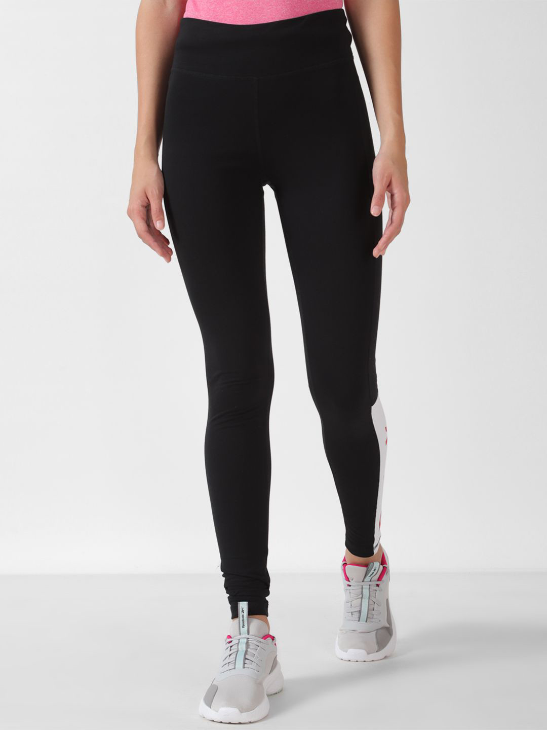 Reebok Linear Logo Detail Training Essentials Ankle Length Tights