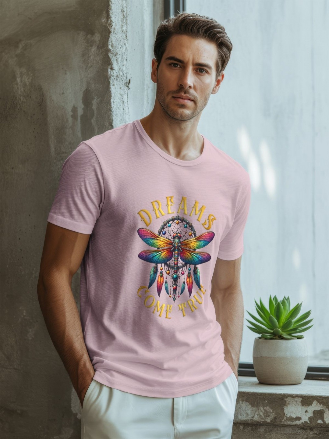 GRACE & JACK Graphic Puff Printed Round Neck Tshirt