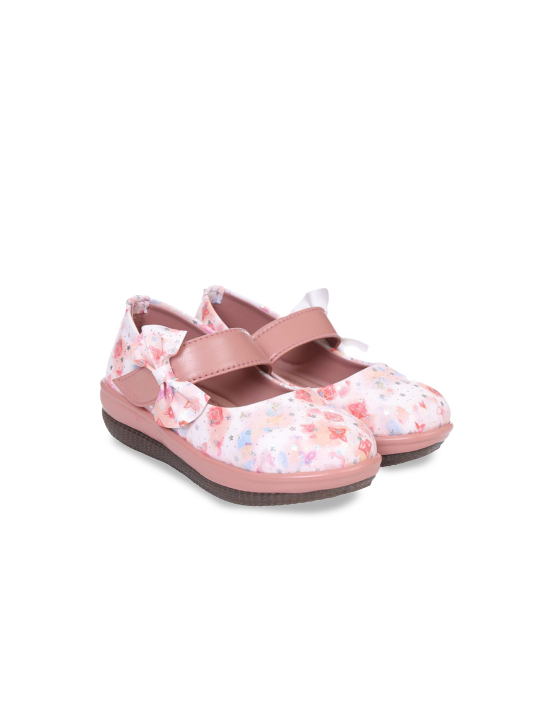 ZOOMBIE Girls Bow Detail Mary Janes