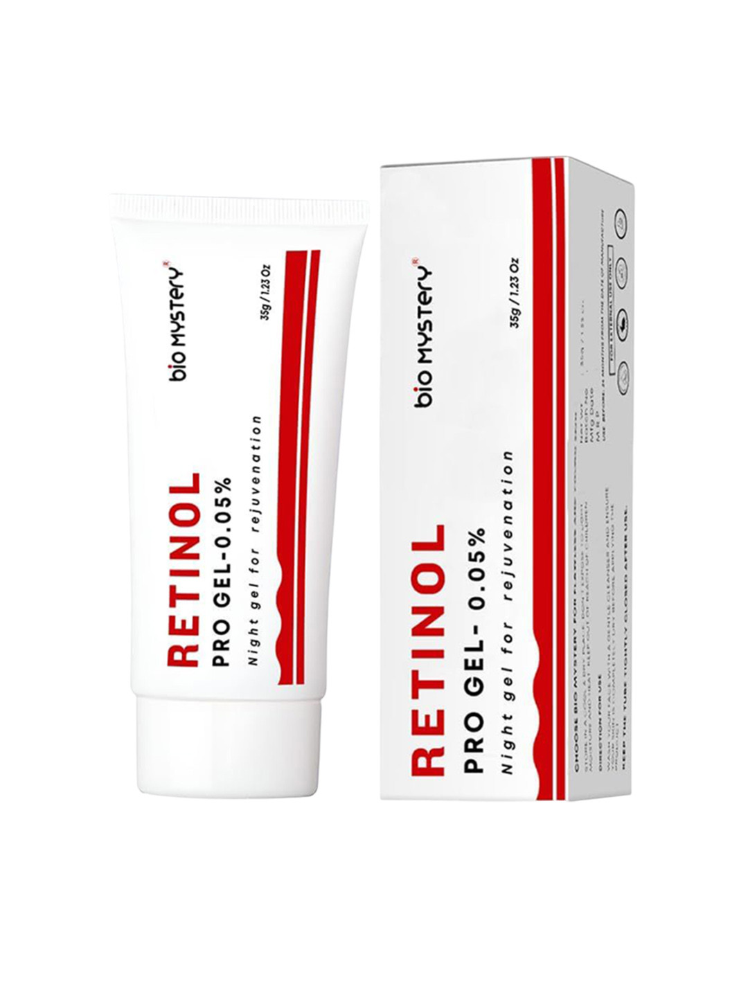 Bio Mystery Retinol Pro Gel 0.05% With Vitamin A For Anti-Aging & Reduces Fine Lines- 40g