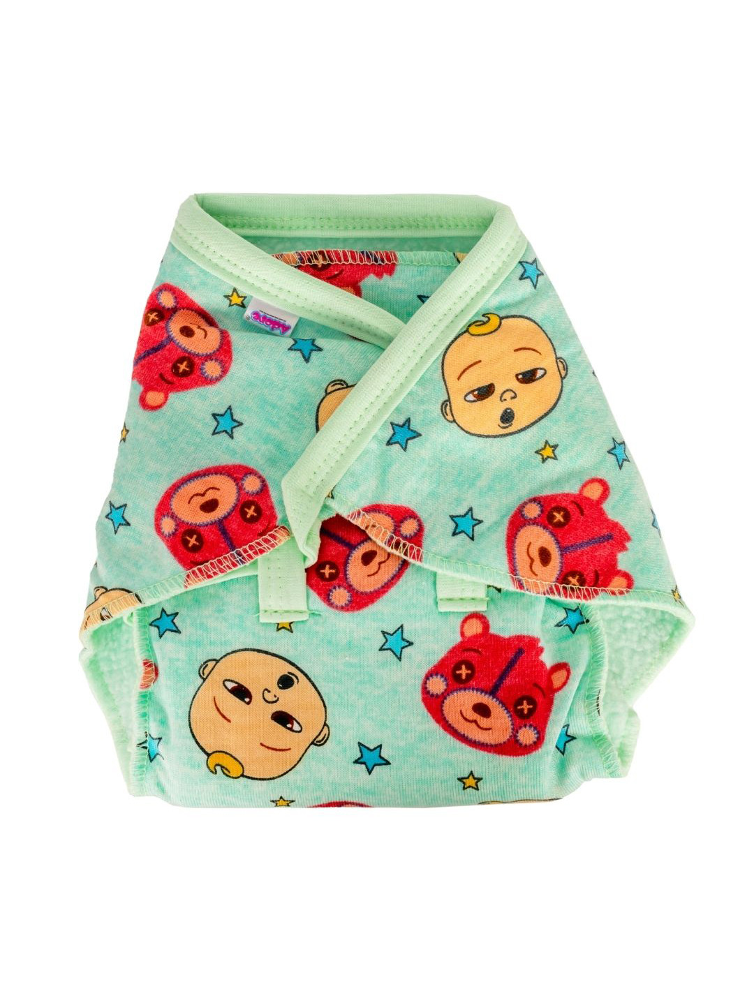 Adore Infants Kiddo Printed Skin Friendly Tie Knot Cotton Langot