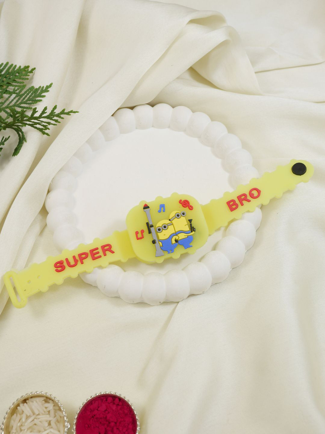 I Jewels LED Light & Musical Kids Cartoon Band Rakhi