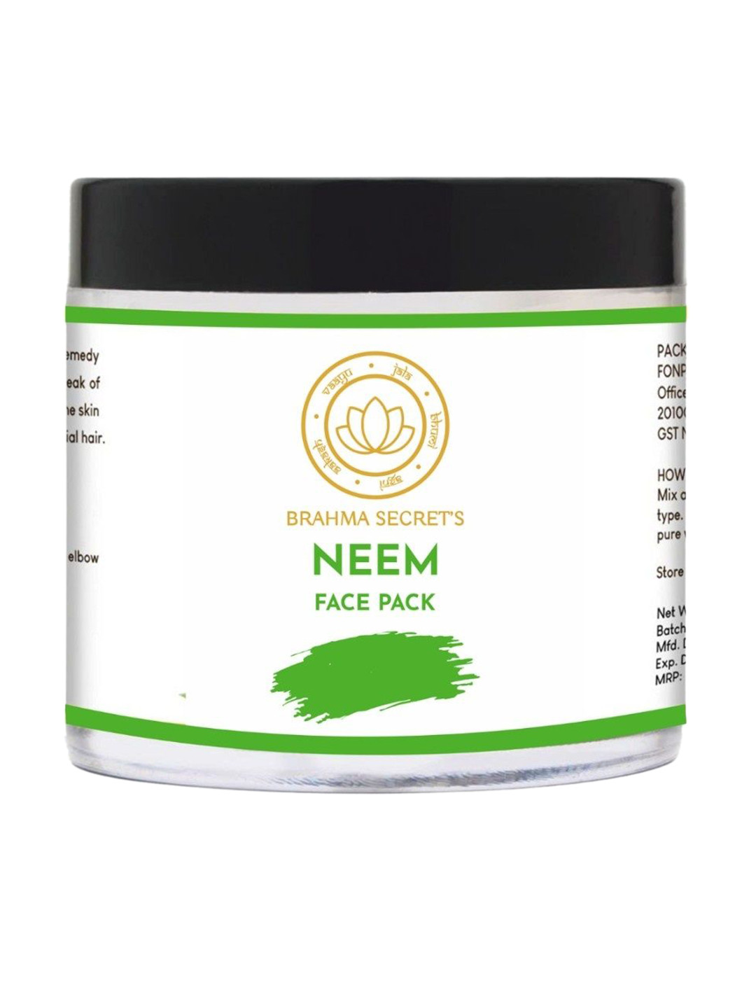 Brahma Secret's Neem Face Pack - 50 g