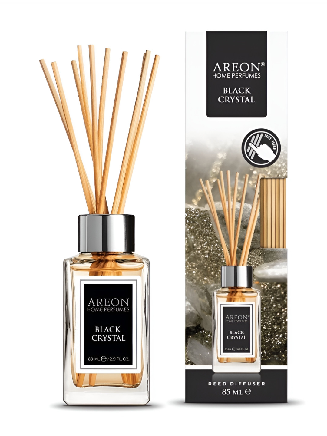 AREON Black & Beige Crystal Home Perfume Sticks 85ml