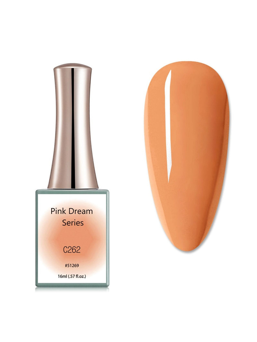 BELLE GAGA Pink Dream Series UV LED Gel Nail Polish - 16 ml - Shade - C262