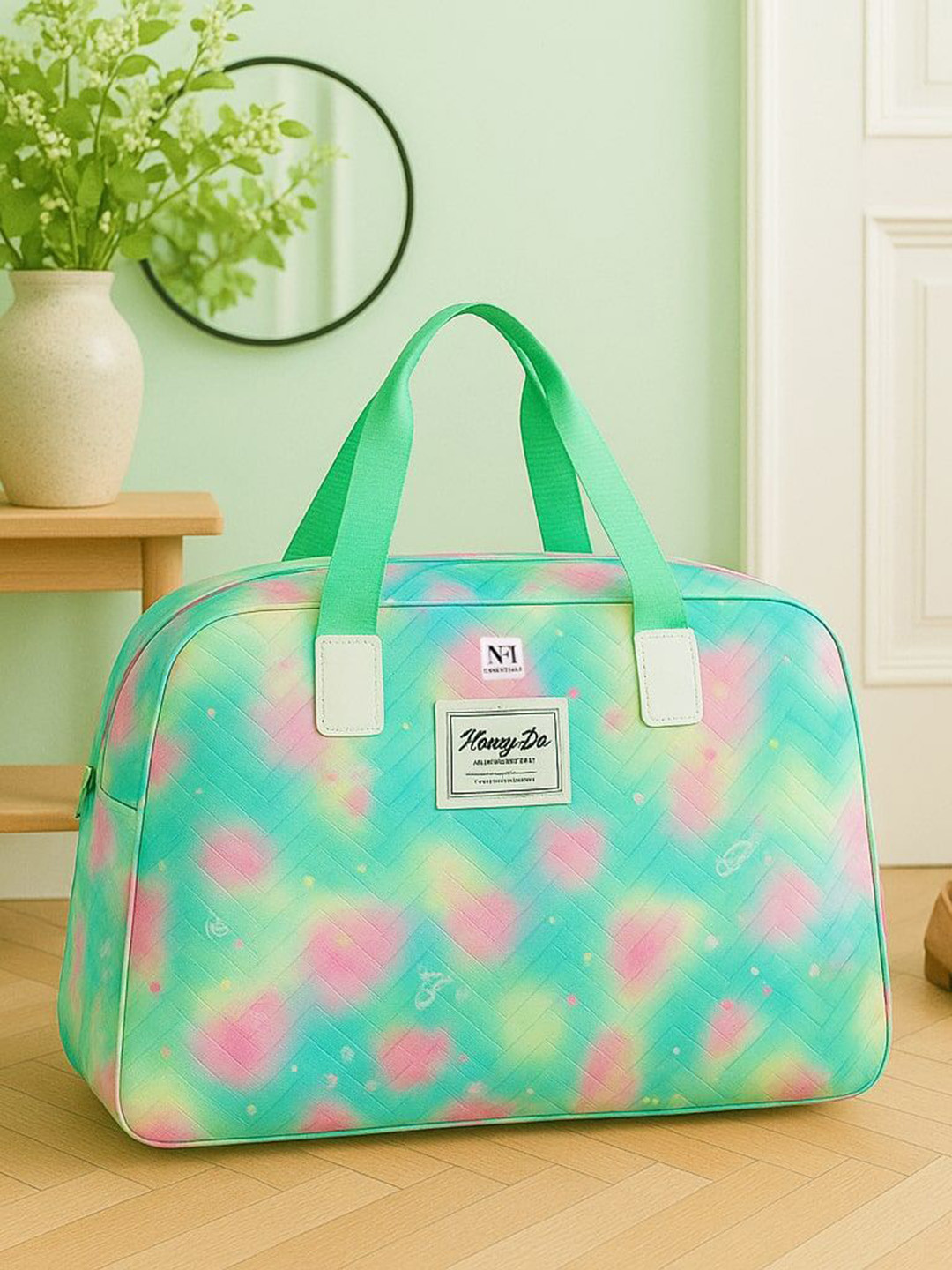 NFI essentials Printed Duffel Bag