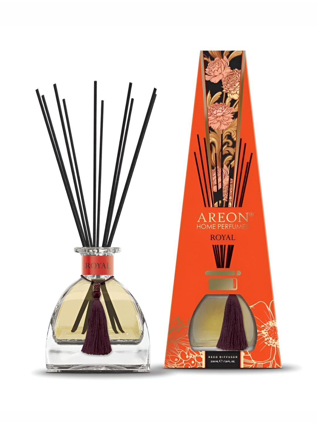 AREON Black & Orange-Colored  Royal Home Perfume Sticks 230 ml