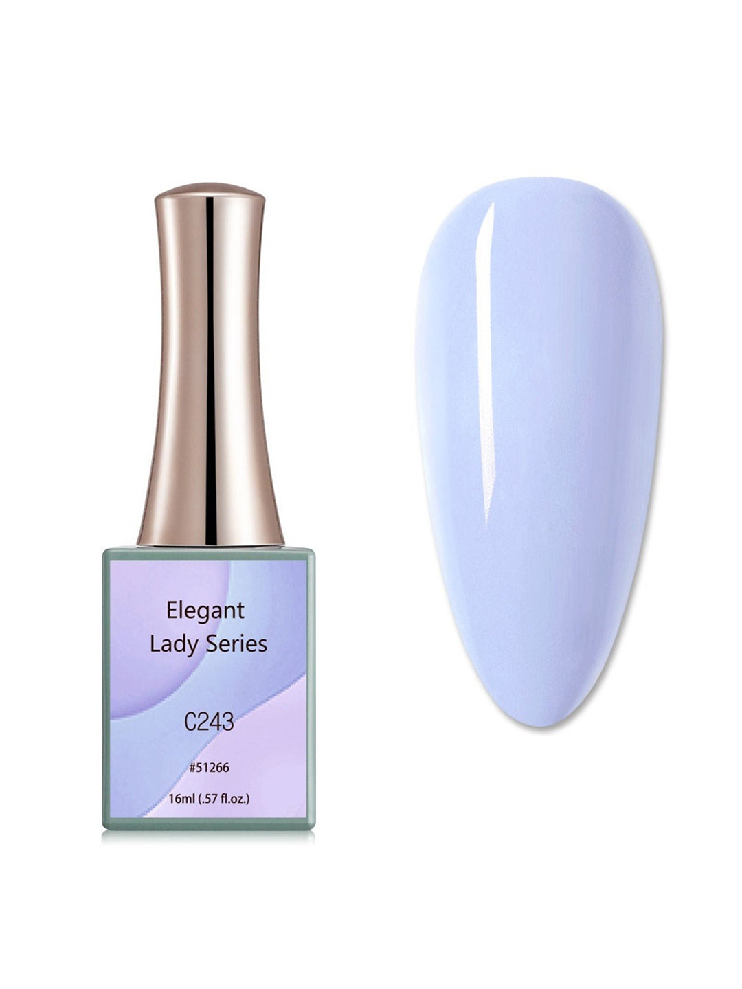 BELLE GAGA Elegant Lady Series UV LED Gel Nail Polish - 16 ml - Shade - C243