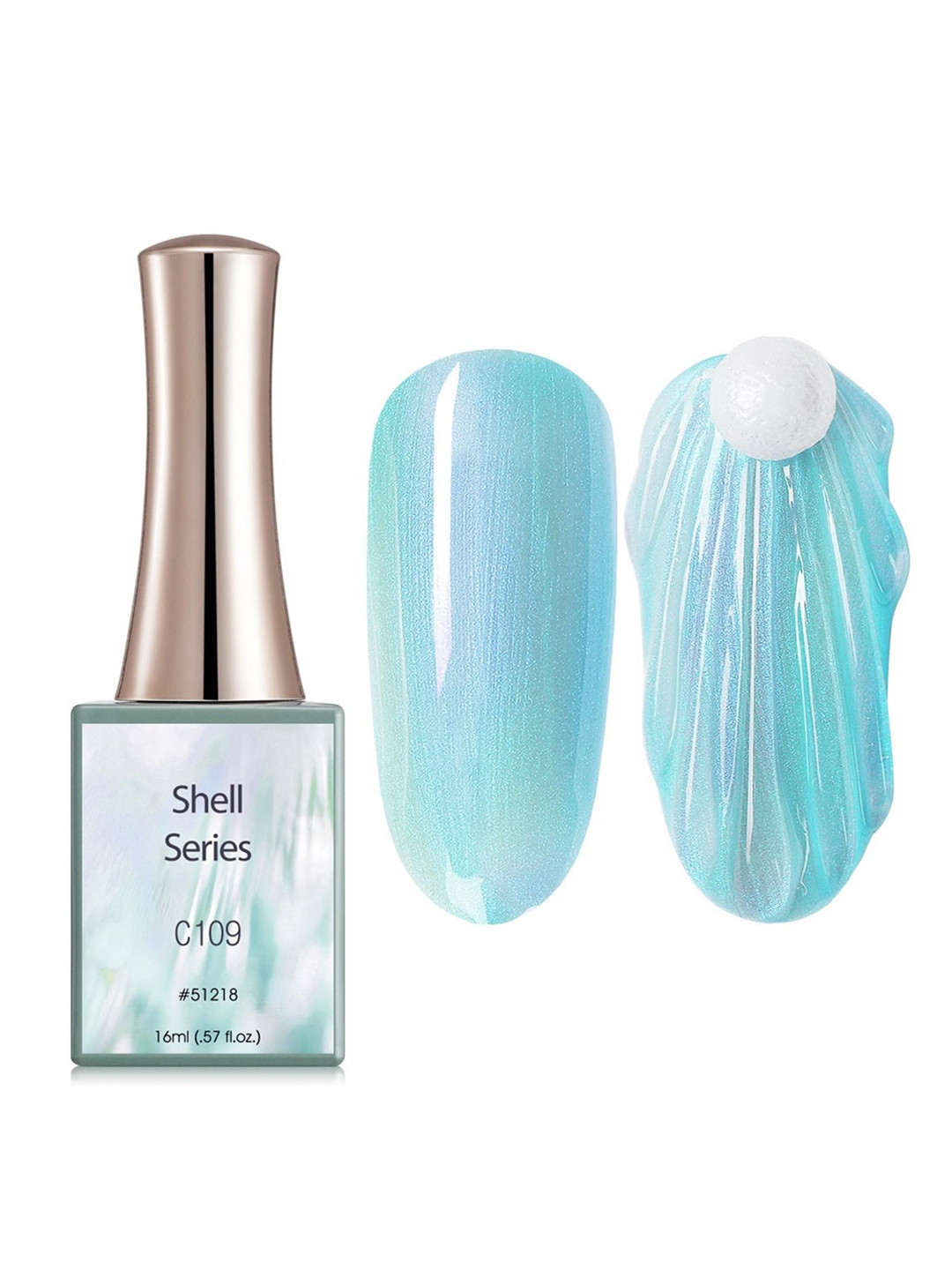 BELLE GAGA Shell Series UV LED Gel Nail Polish - 16 ml - Shade - C109