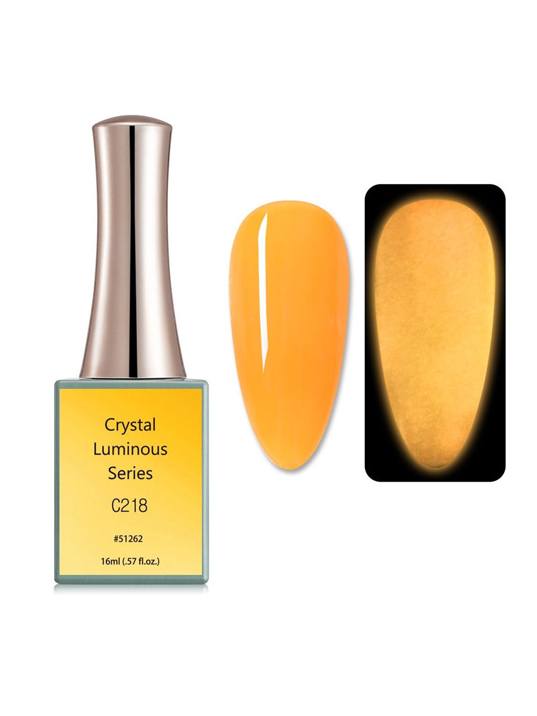 BELLE GAGA Luminous Series UV LED Gel Nail Polish - 16 ml - C218