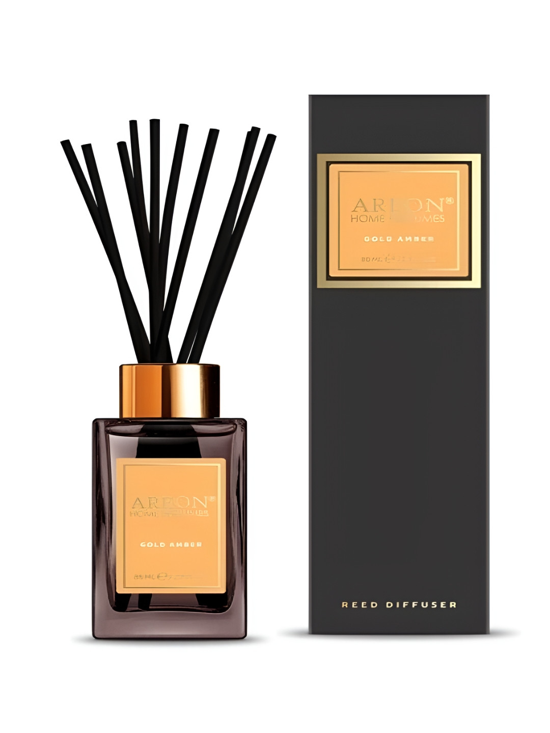 AREON Black & Beige Gold Amber Home Perfume Sticks 85 ml