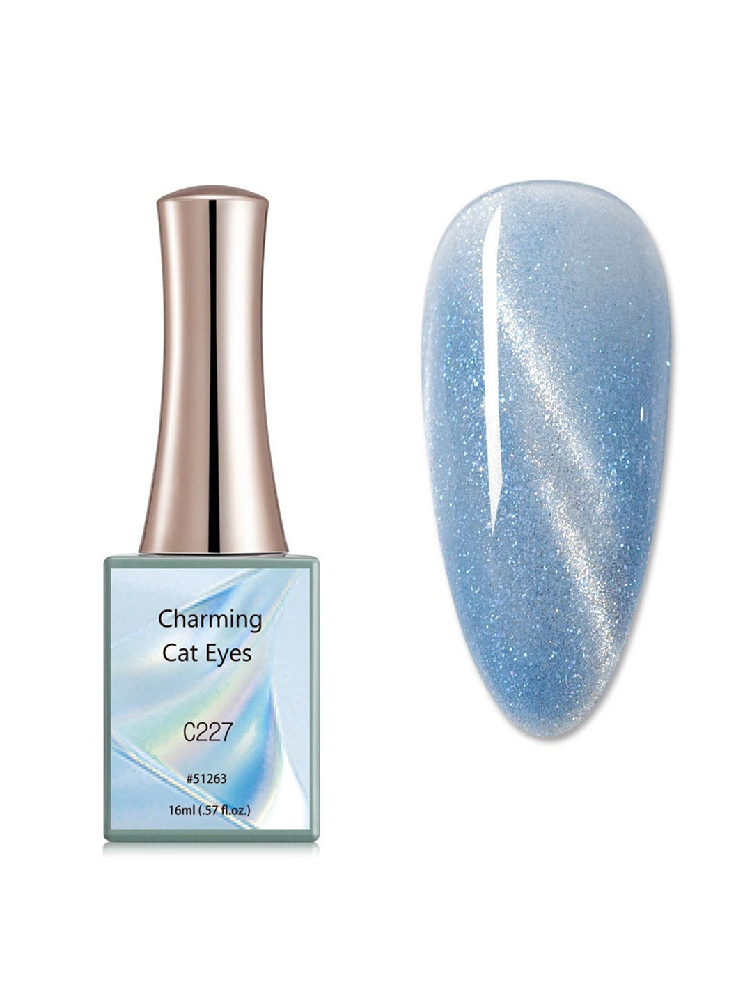 BELLE GAGA Charming Cat Eye Series Gel Nail Polish - 16 ml - Shade - C227
