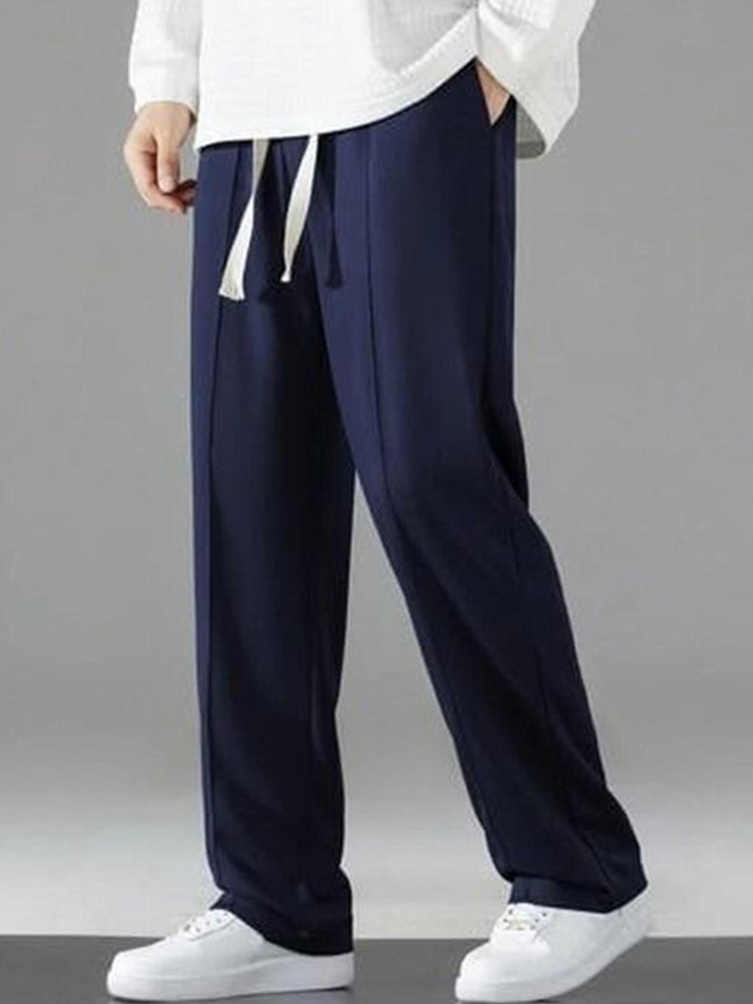 YOU FOREVER Men Original High-Rise Baggy Joggers Trousers