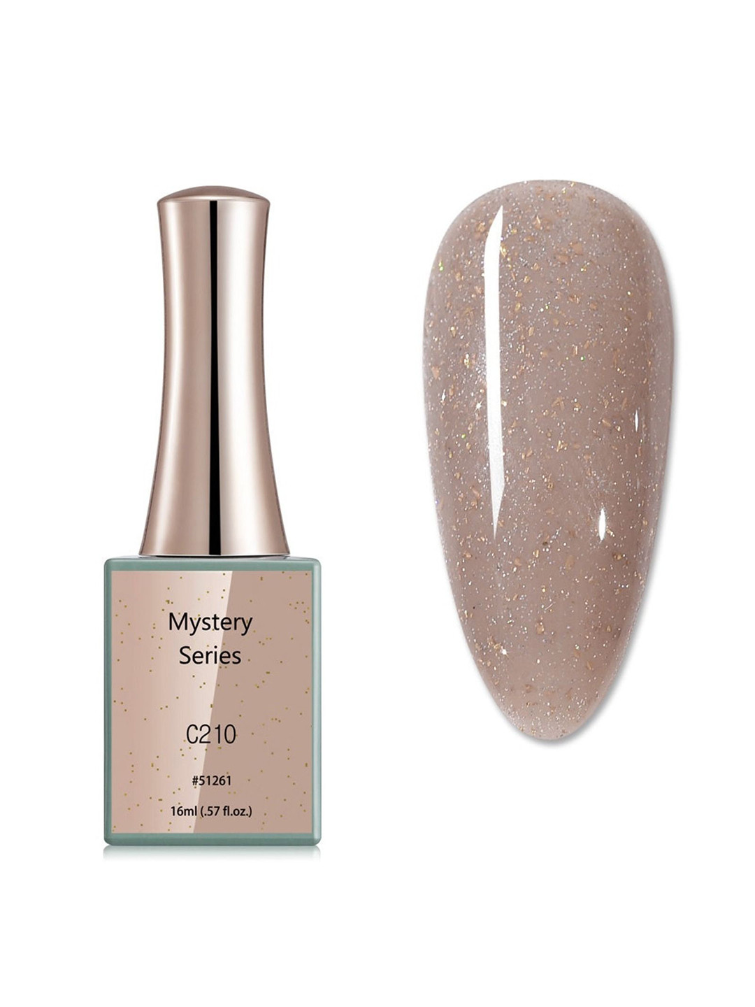 BELLE GAGA Mystry Series UV LED Gel Nail Polish - 16 ml - Shade - C210