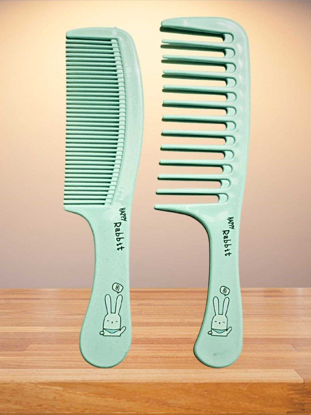 KOLORUP BEAUTY Set Of 2 High Quality & Profession Hair Combs