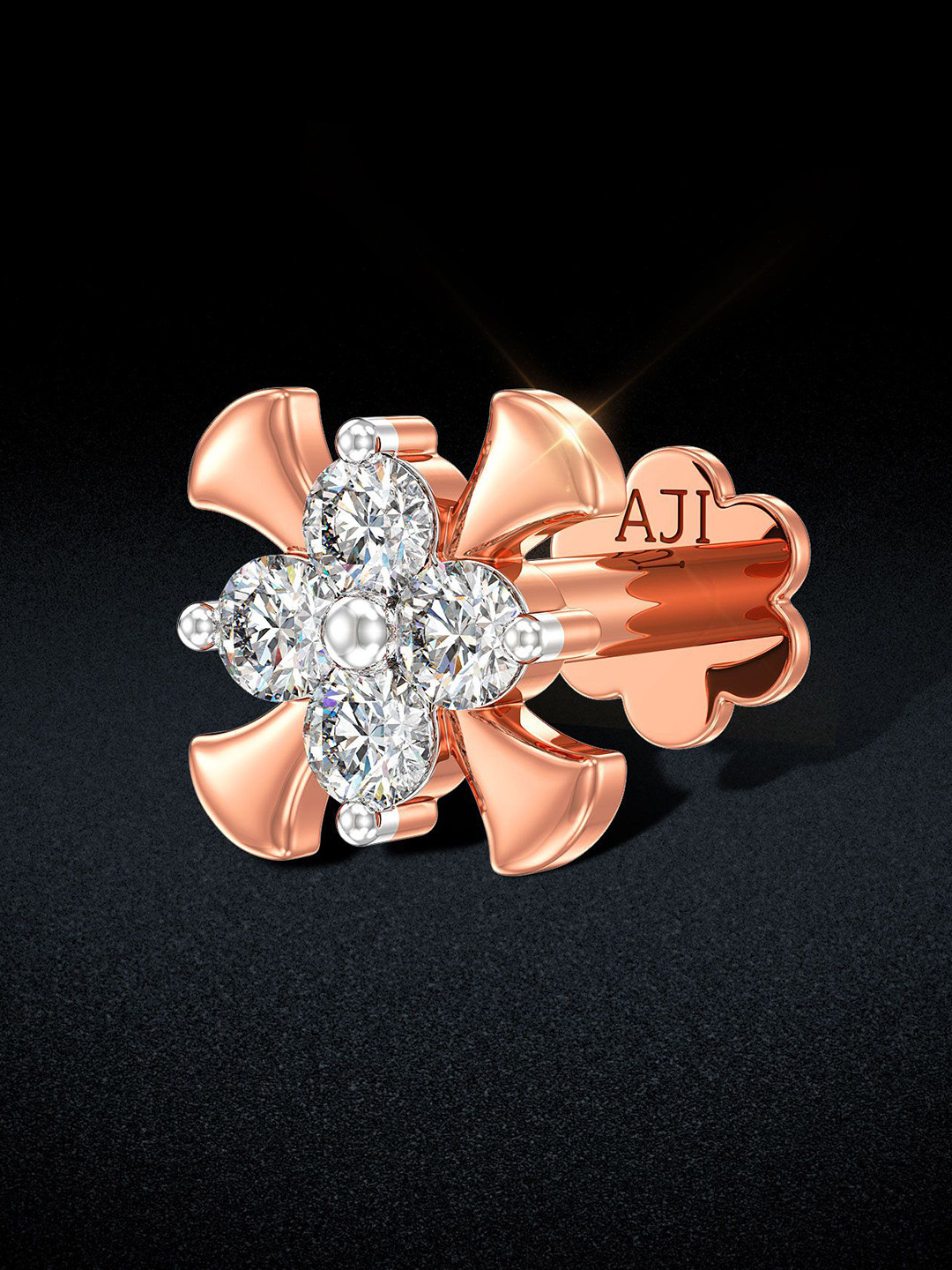 Joyalukkas Serene Petals Diamond Nosepin