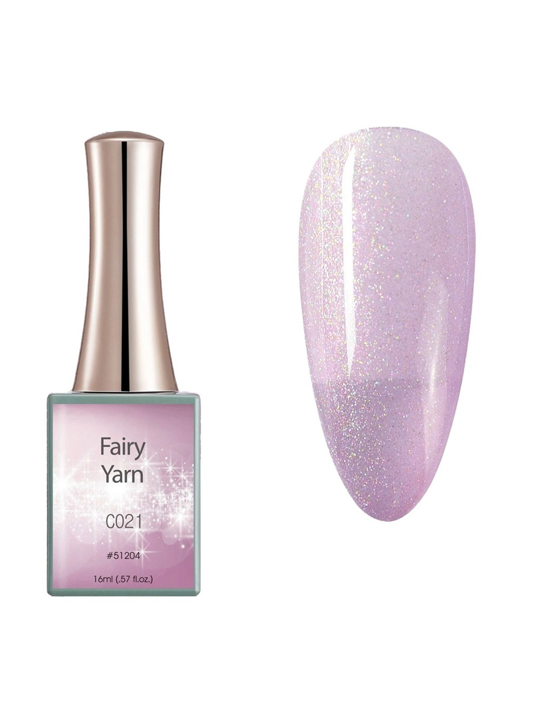 BELLE GAGA Fairy Yarn Series UV LED Gel Nail Polish - 16 ml - Shade - Lavender C021