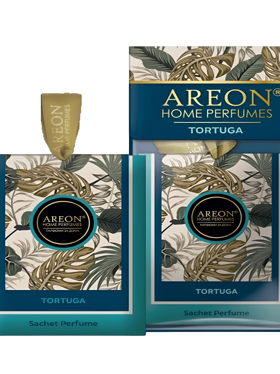 AREON Blue Premium Home Sachet Perfume Tortuga Air Freshener - 10g