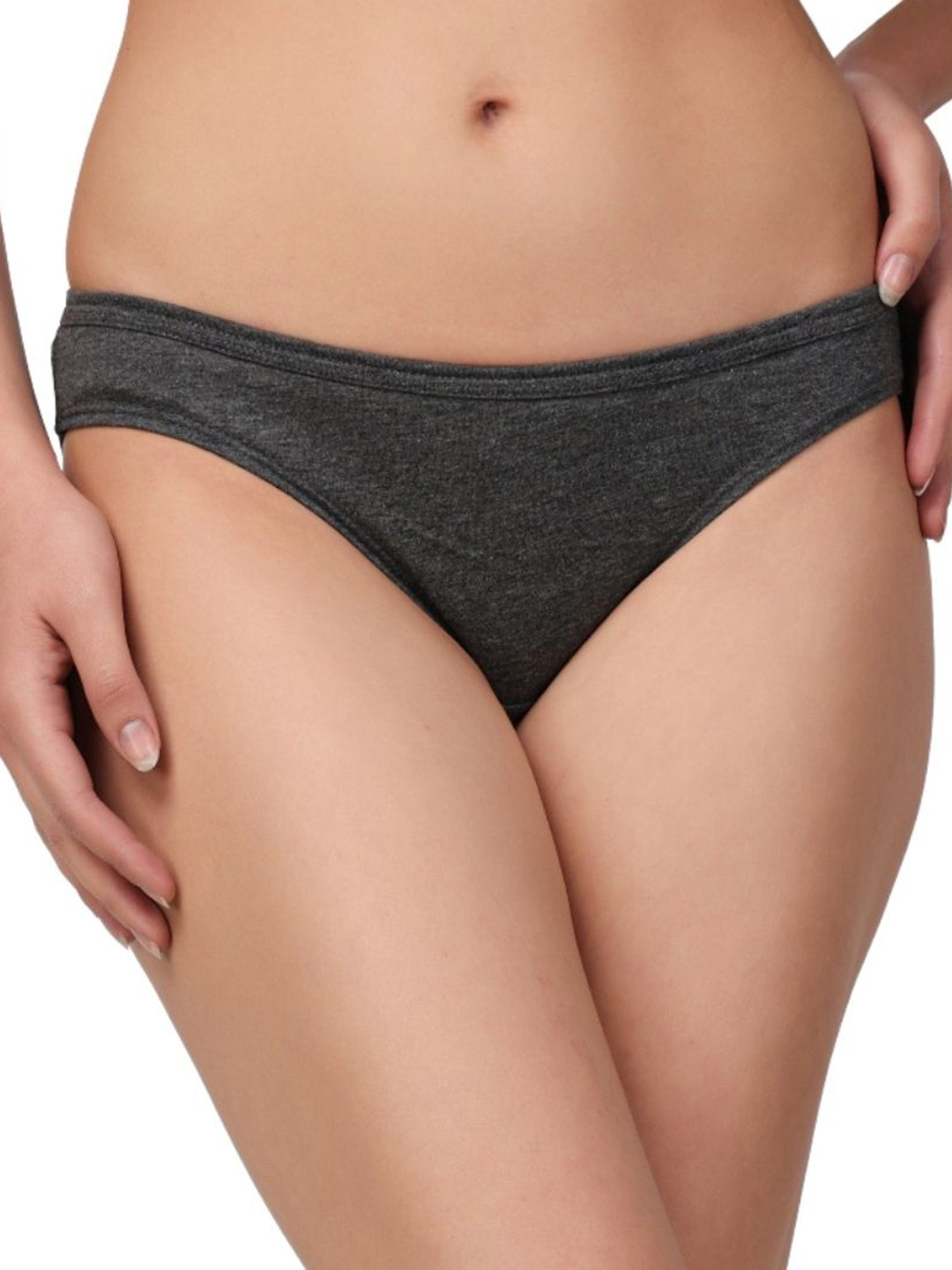 Moda Rapido Mid-RiseHipsterBriefs MR-1005 Panty Grey