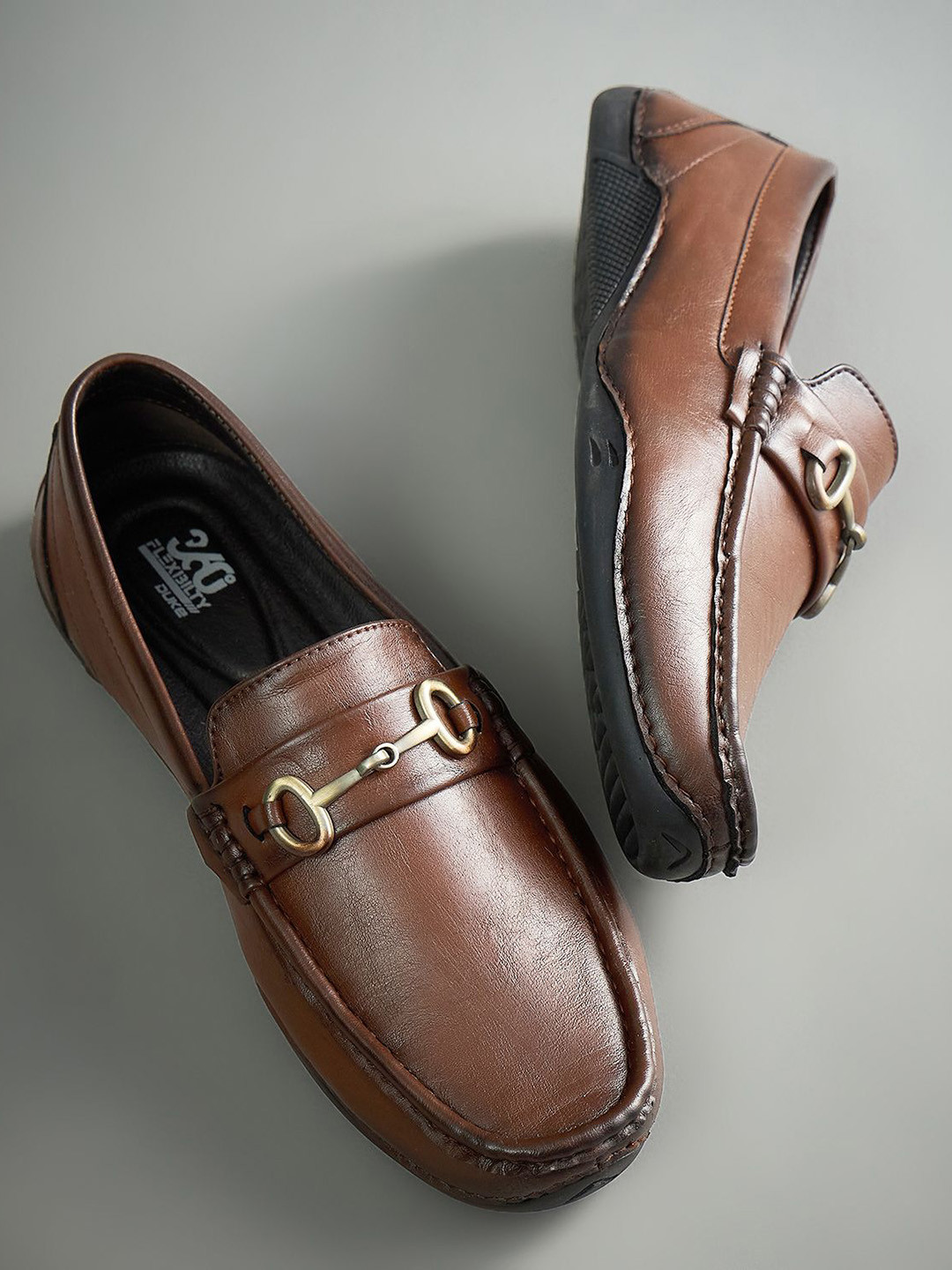 Duke Men SleekStep Horsebit Loafers
