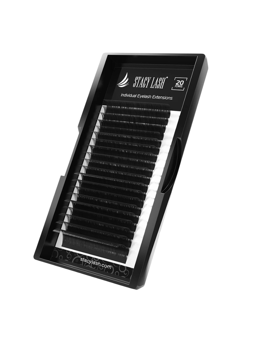 STACY LASH 20-Rows Individual False Eyelash Extensions - Curl J