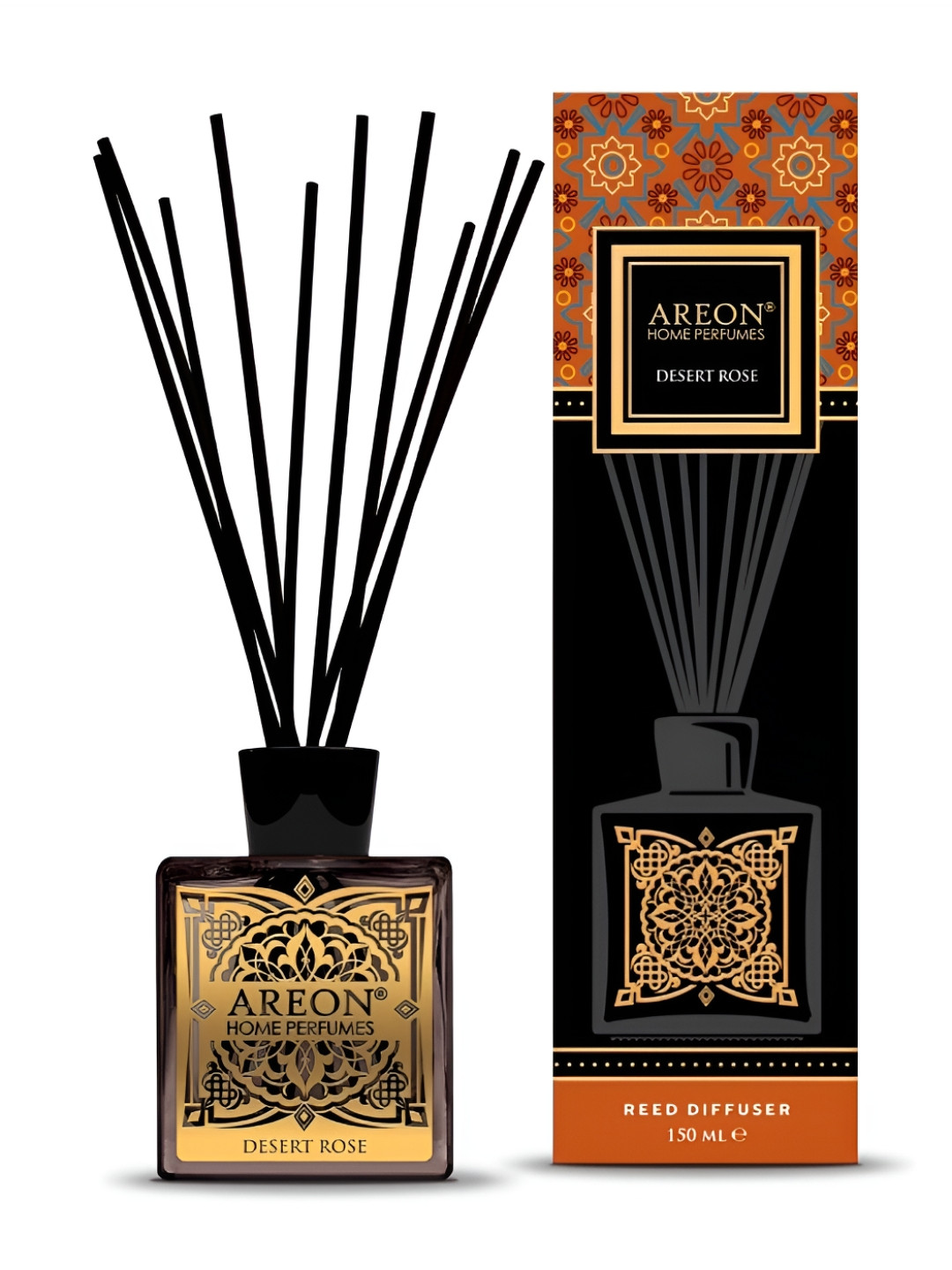 AREON Black & Orange-Colored Desert Rose Home Perfume Sticks 150 ml