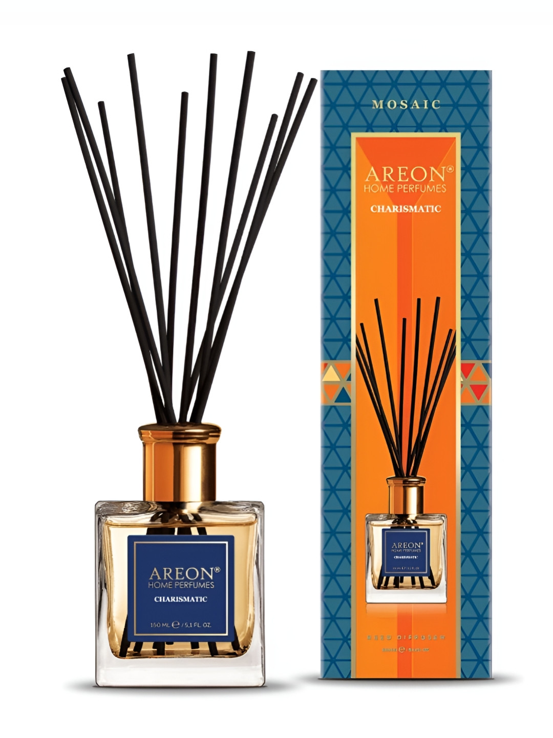 AREON Blue & Black Mosaic Charismatic Home Perfume Sticks 150ml