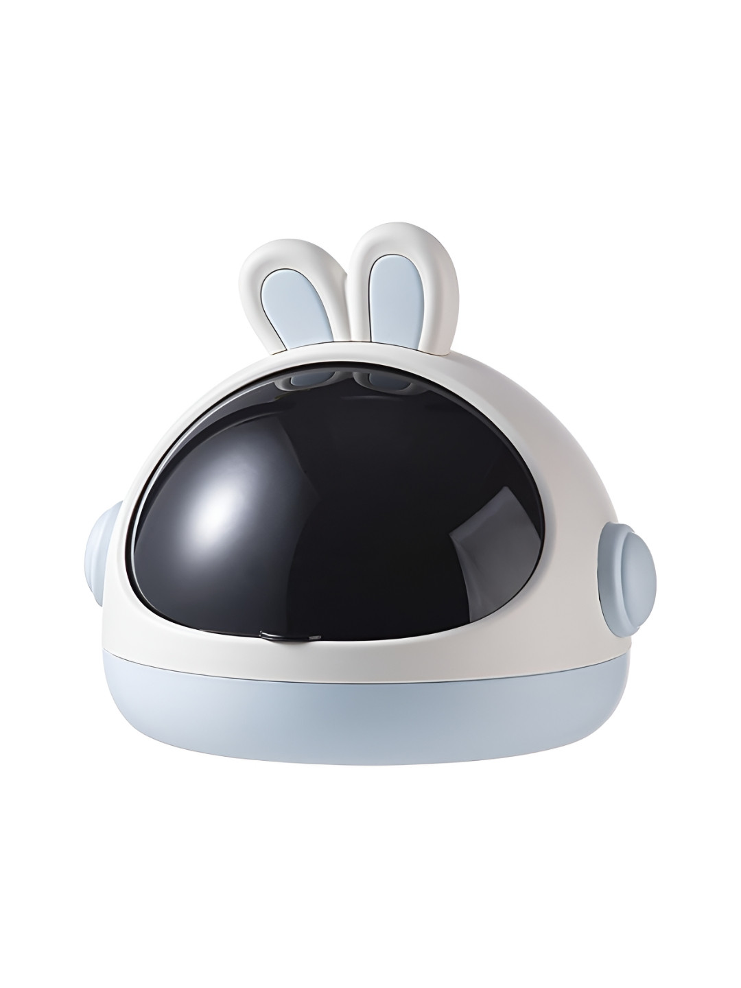 HOUSE OF QUIRK Blue & White Cute Rabbit Shape Multi-Utility Organizer