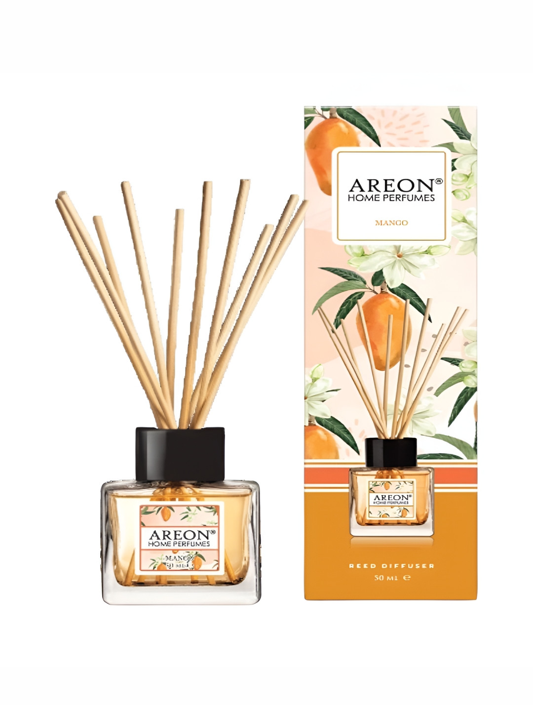 AREON Yellow & Beige Mango Home Perfume Sticks 50 ml