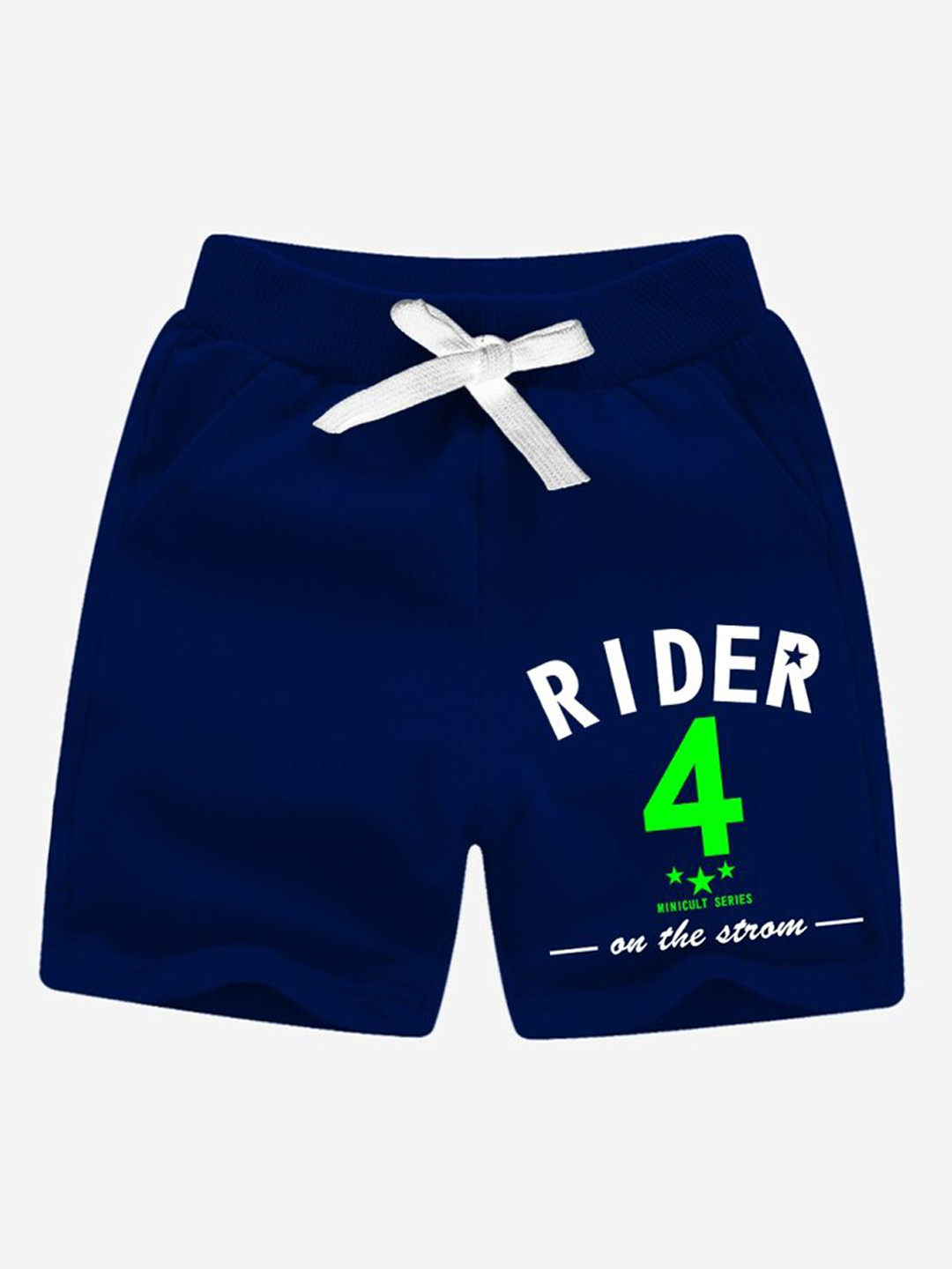 x2o Boys Above Knee Printed Shorts With Pockets and Drawstring