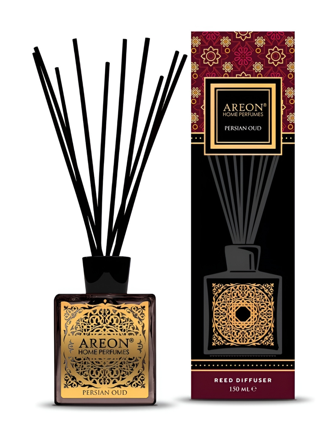 AREON Black & Maroon Orient Persian Oud Home Perfume Sticks 150ml