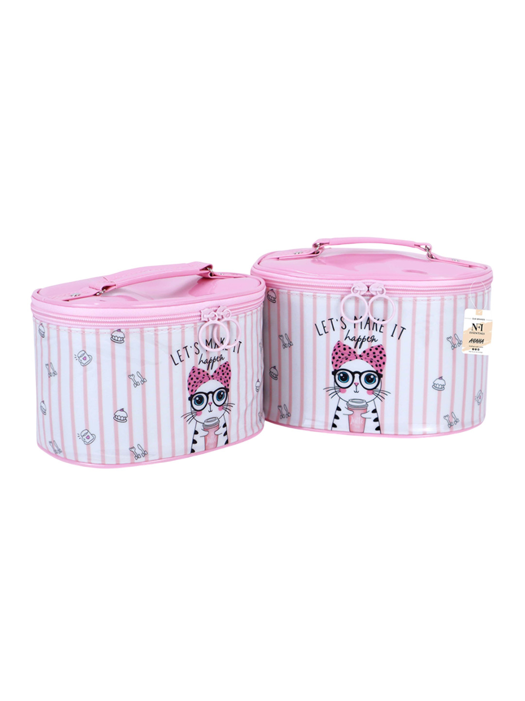 NFI essentials Set of 2 Vanity Bag Travel Accessory