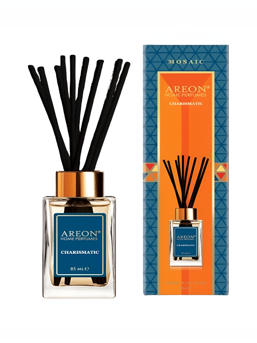 AREON Black & Blue Mosaic Charismatic Home Perfume Sticks 85ml