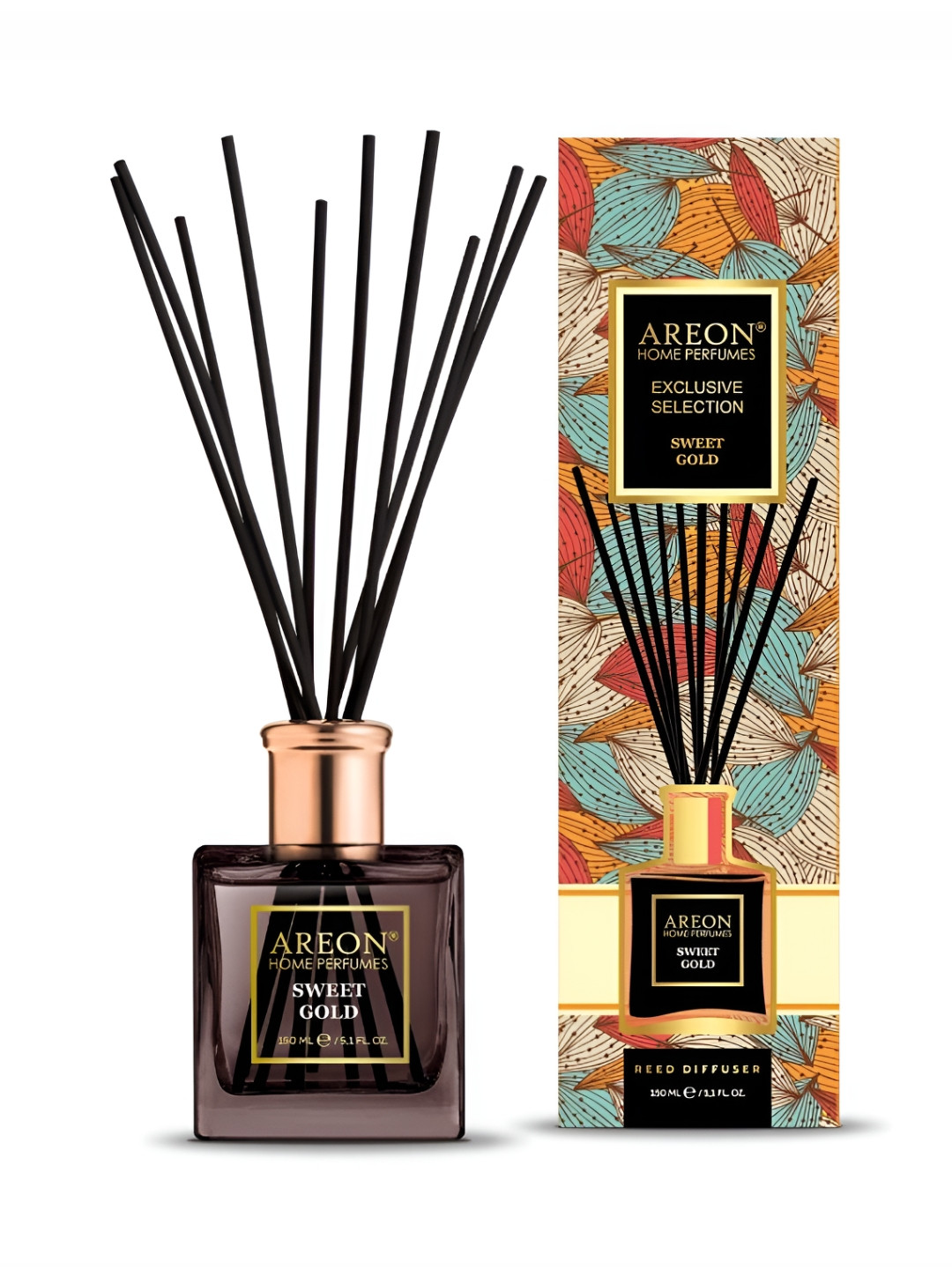 AREON Black & Red Sweet Gold Home Perfume Sticks 150 ml