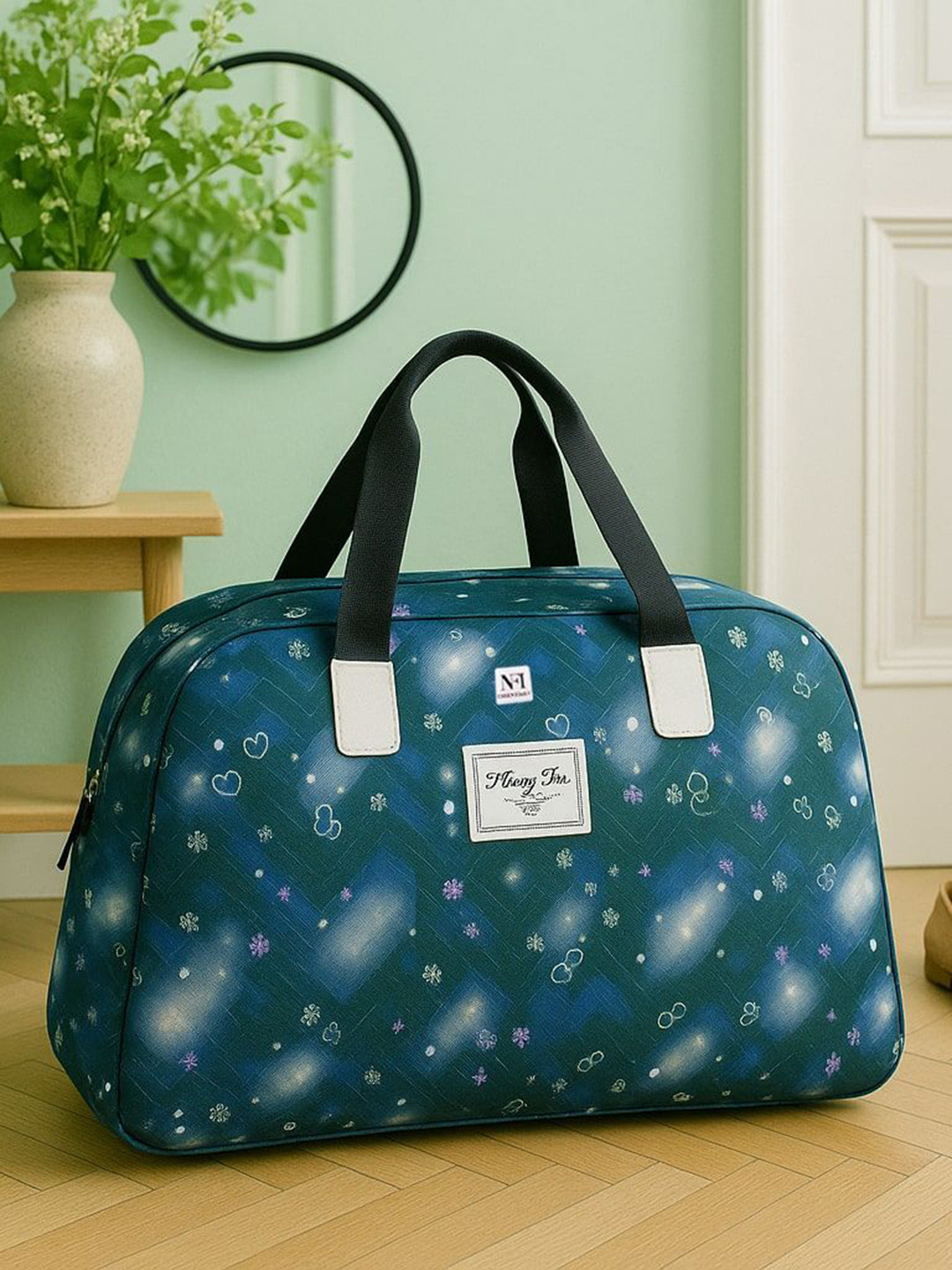 NFI essentials Printed Duffel Bag