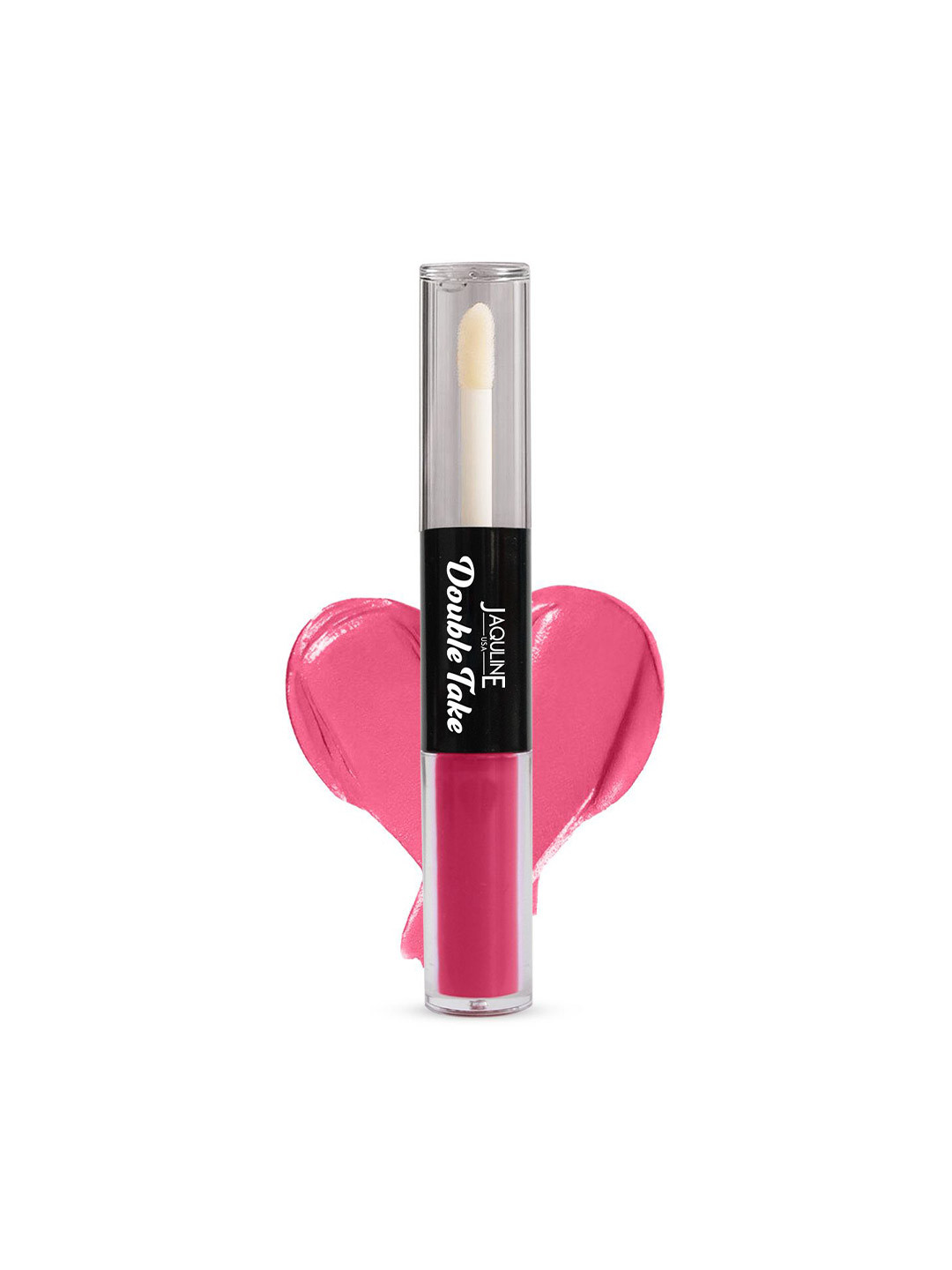 Jaquline USA Double Take Matte & Gloss Lipstick - 6.5 ml - Pink Sorbet 02