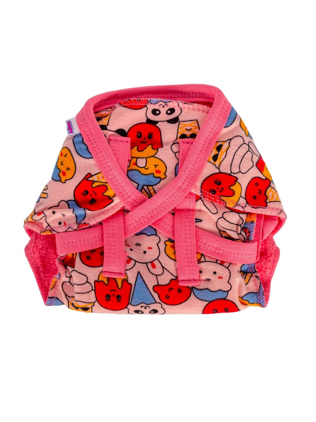 Adore Infants Candy Printed Skin Friendly Tie Knot Cotton Langot