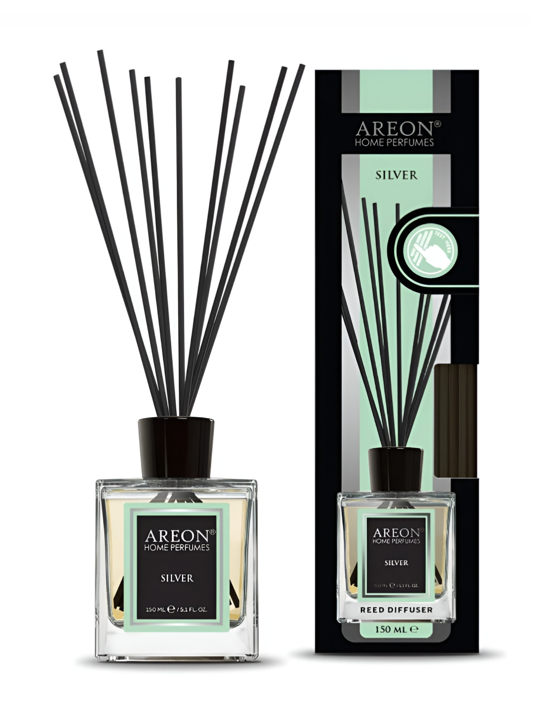 Areon Home Perfume Silver Sticks - 150 ml