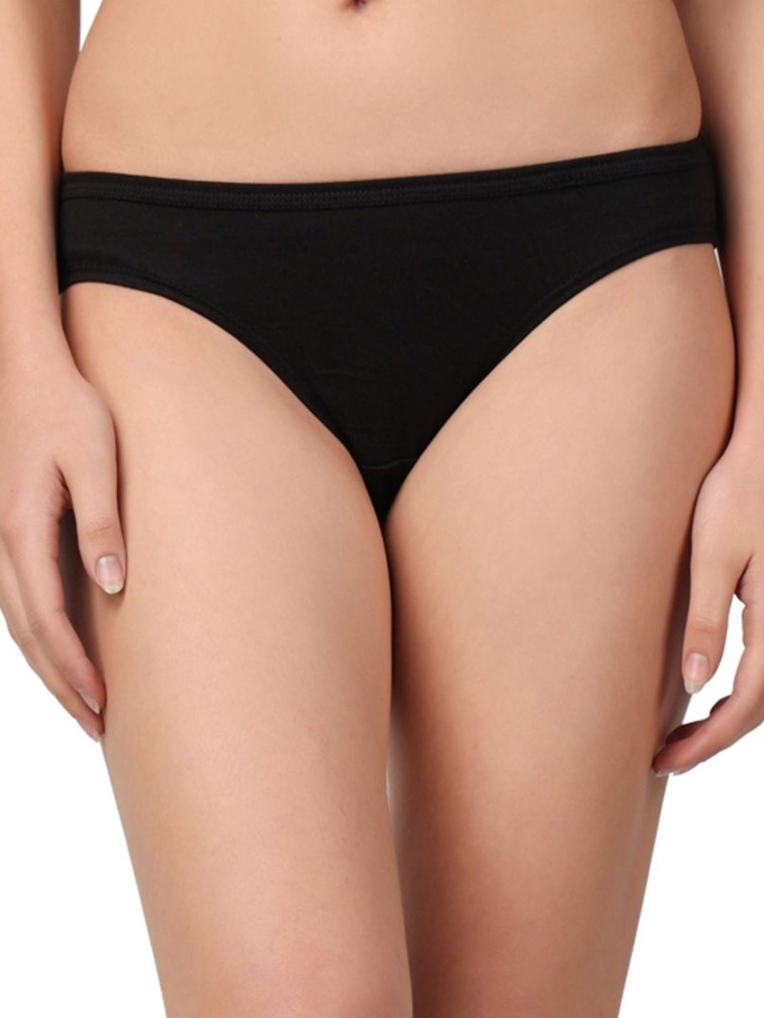 Moda Rapido Mid-RiseHipsterBriefs MR-1005 Panty Black